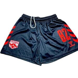 Hummel Black and Red Athletic kids Shorts